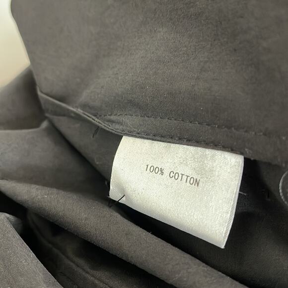 OAK Long Sleeve Shirt Dress Black Size XS - Picture 11 of 13